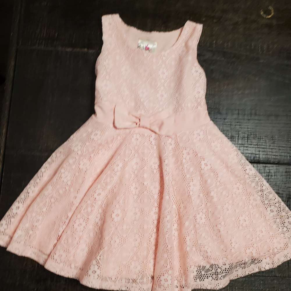 Pink toddler dress